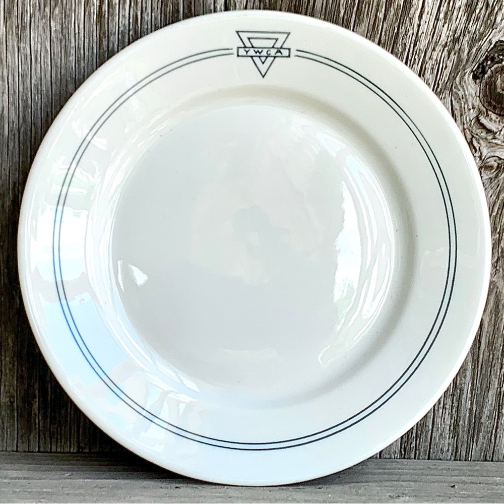 Vintage 1920s Early 20th Century Grand Rapids Michigan YWCA Plate